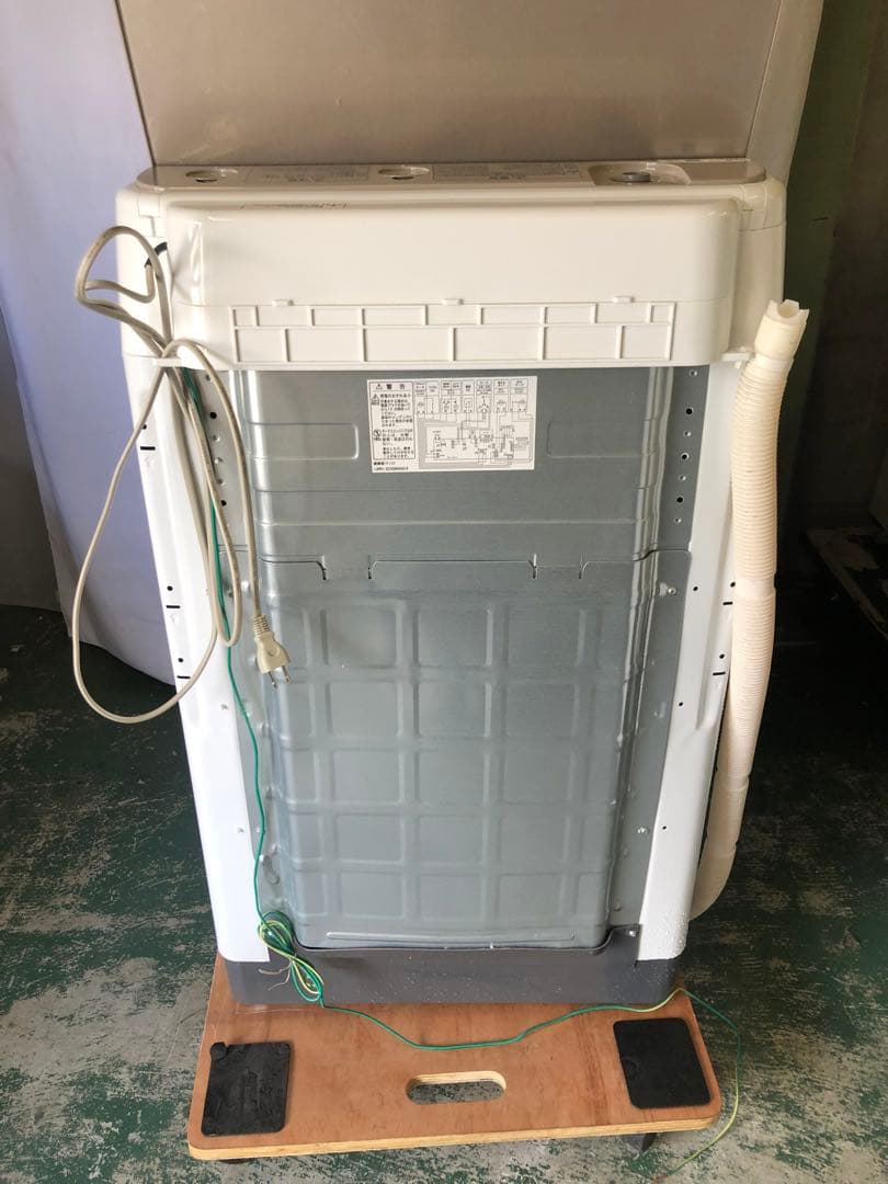 10h1 HITACHI 8kg 全自動洗濯機 BW-V80G 2022年