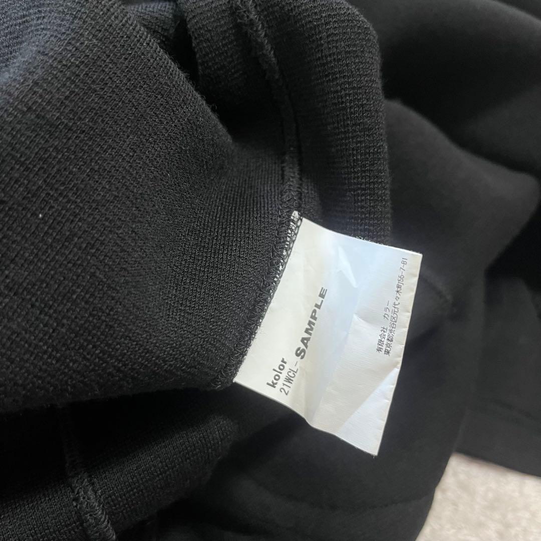 medama　　異素材　ドッキング　ニット　ジャケット　ユニセックス