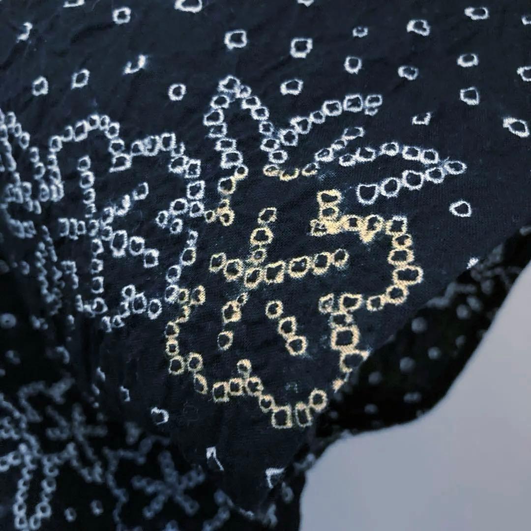 浦島太郎 やまと誂　有松絞り浴衣　手縫い　上質　No.2-w-18