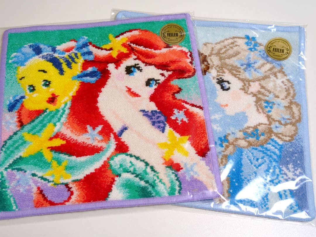 FEILER　ディズニープリンセス　ハンカチ