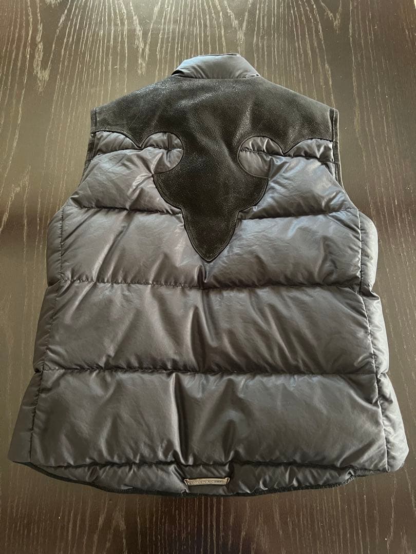 CHROME HEARTS PUFFY WSTRN クロムハーツ　ダウンベスト