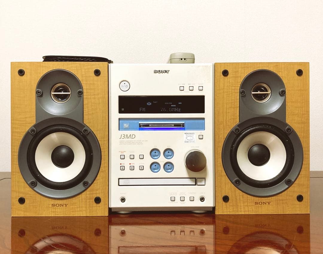 【希少の逸品】SONY ミニコンポ HCD-J3MD メンテナンス済み