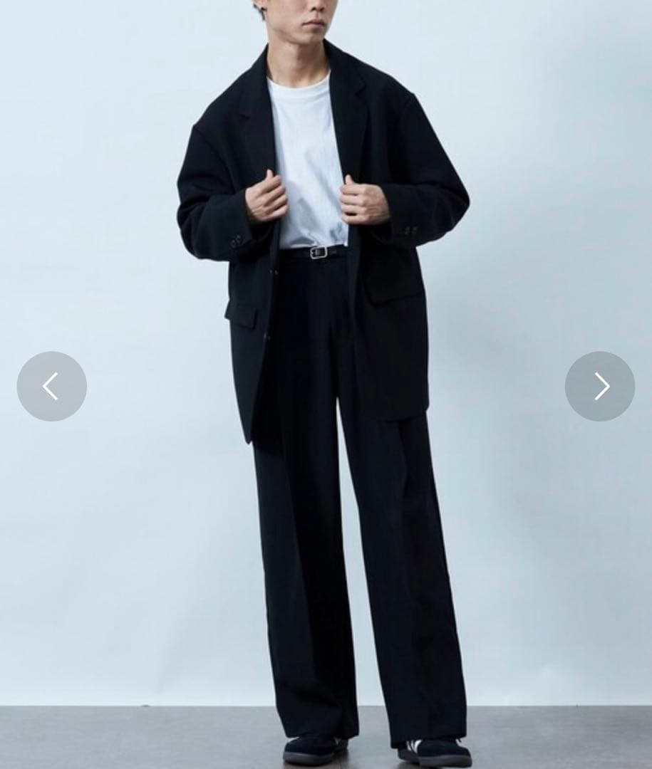 FREAK’S STORE 限定展開 テーラードジャケットブラック セットアップ