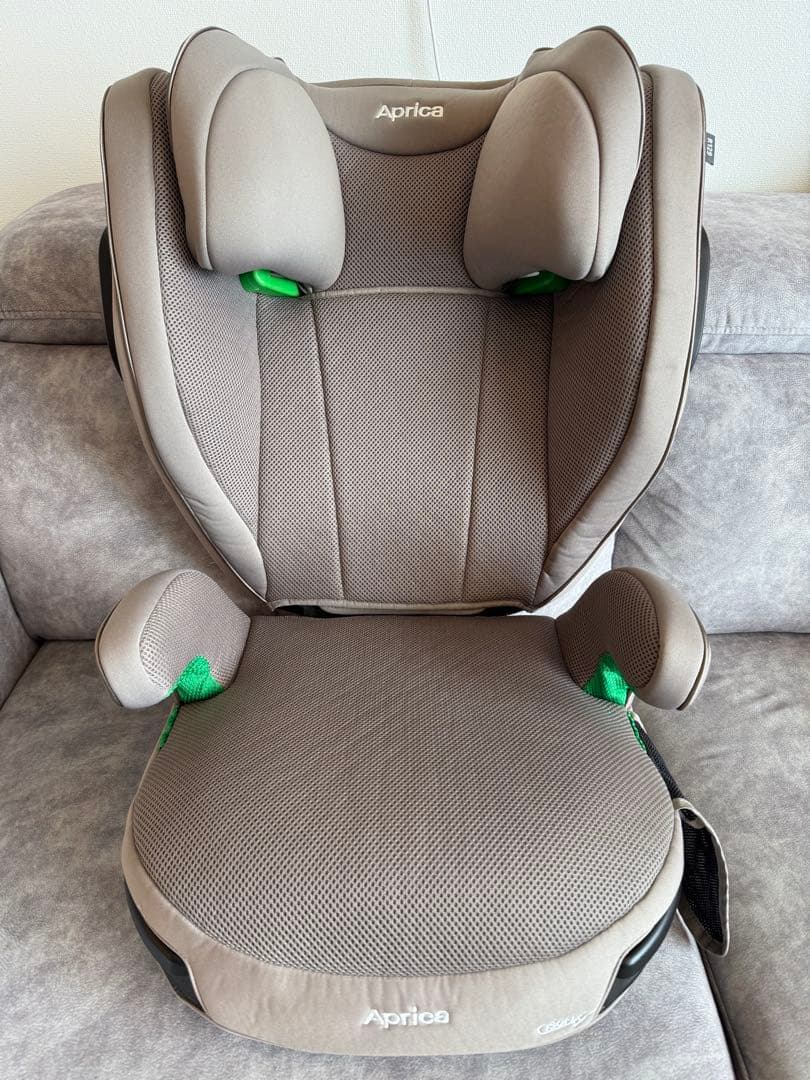 ★超美品★ Aprica ISOFIX AB 車用チャイルドシート グレー