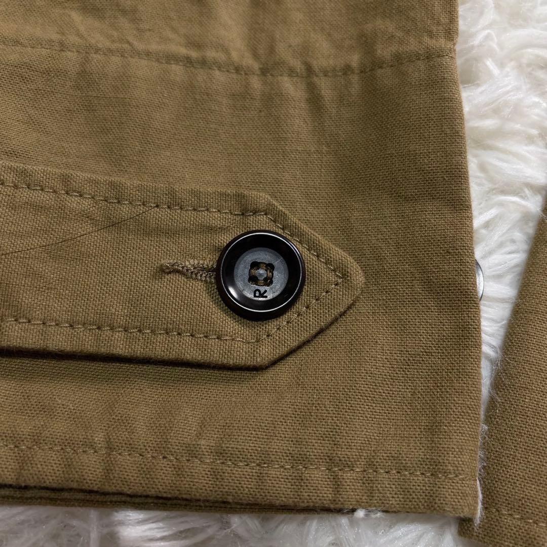 現行 美品 45R サードオックスフォード スノーパーカー F カーキ R刺繡