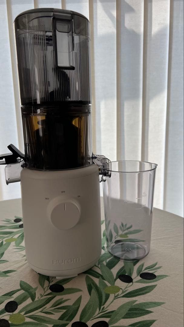 ホワイト ジューサー ダイヤル式