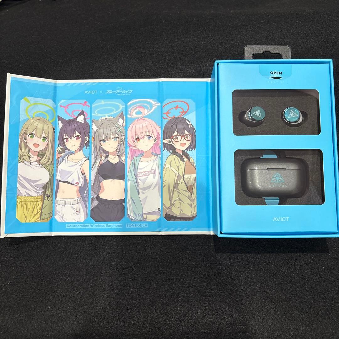 AVIOT ブルーアーカイブコラボ ワイヤレスイヤホン