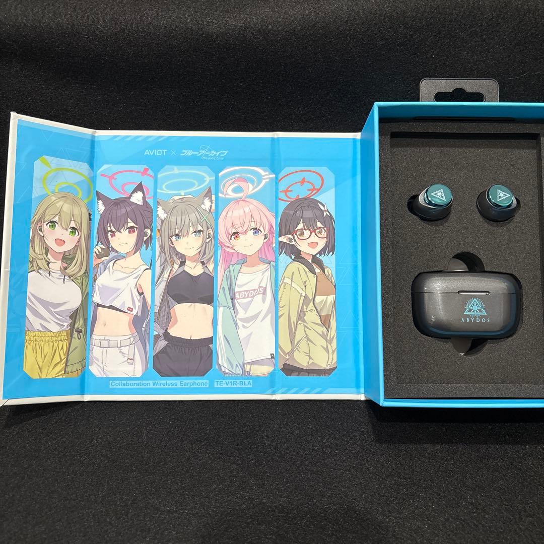 AVIOT ブルーアーカイブコラボ ワイヤレスイヤホン