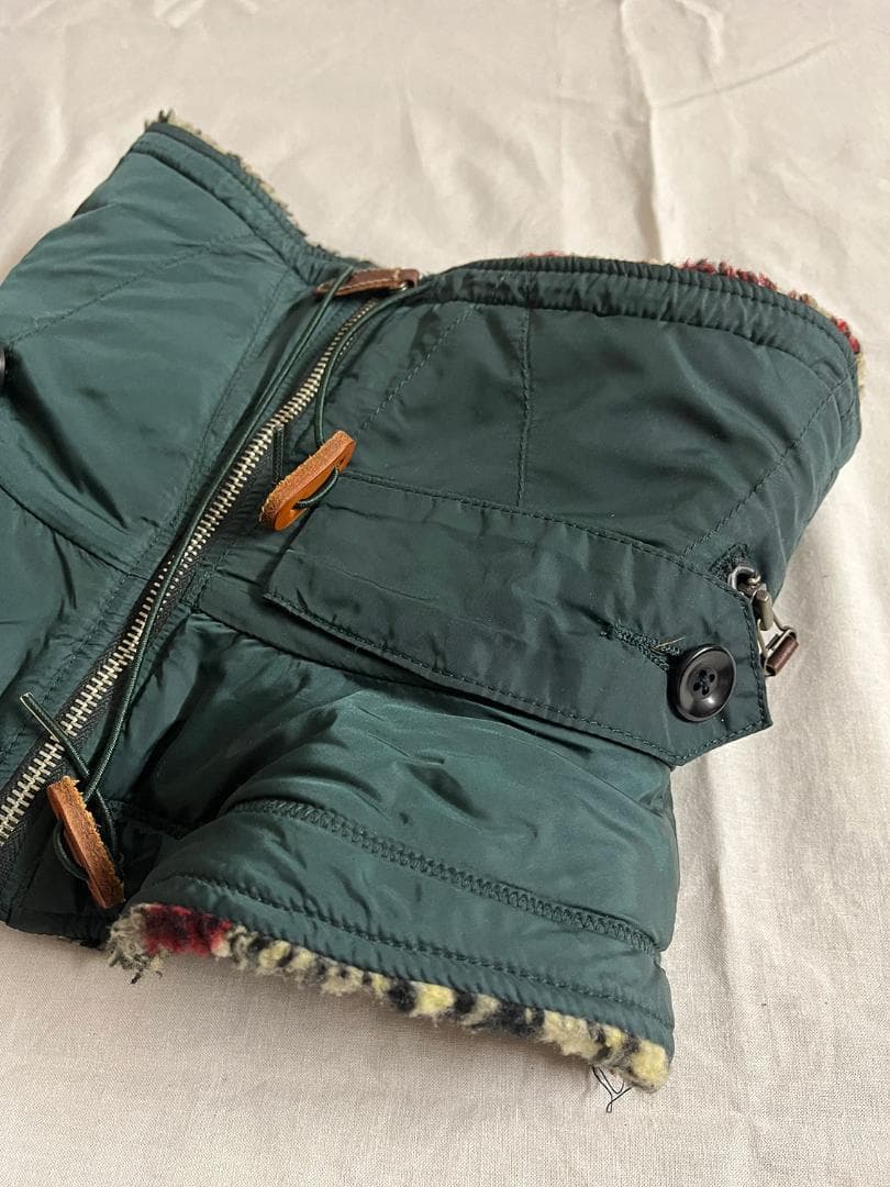 KAPITAL（キャピタル）ナイロン×イーグルボア ネックウォーマー