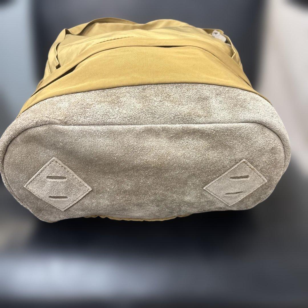 master&co. ベージュ ナイロン スエード リュック　バックパック