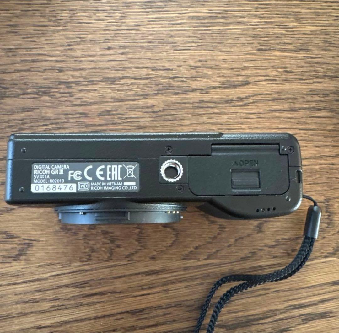 【シャッター回数475回】RICOH GR 3 バッテリー2個