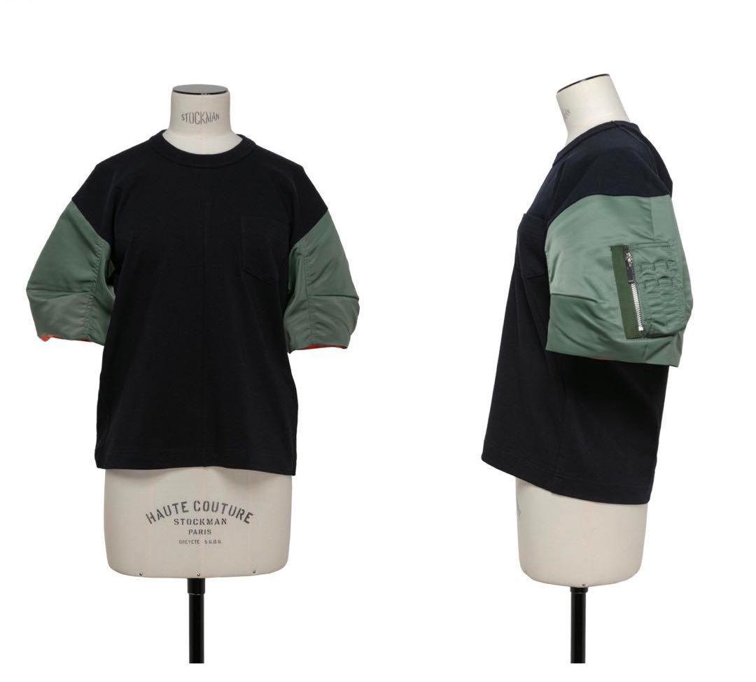 ビッケ SACAI Nylon Twill × CottonJersey