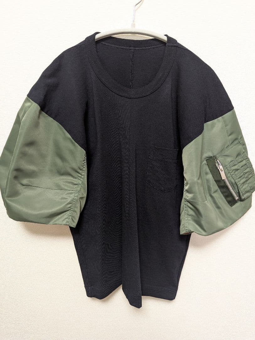 ビッケ SACAI Nylon Twill × CottonJersey