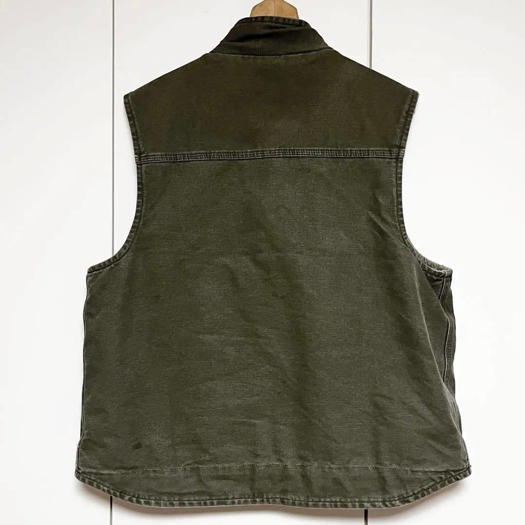 り*ん様 Carhartt カーハート ボアライナー仕様 ベスト モスグリーン