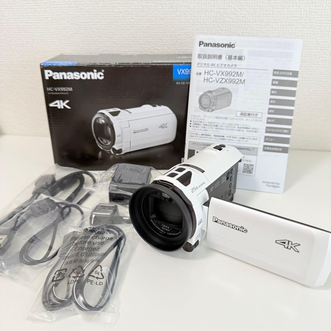 Panasonic HC-VX980M 4Kビデオカメラ