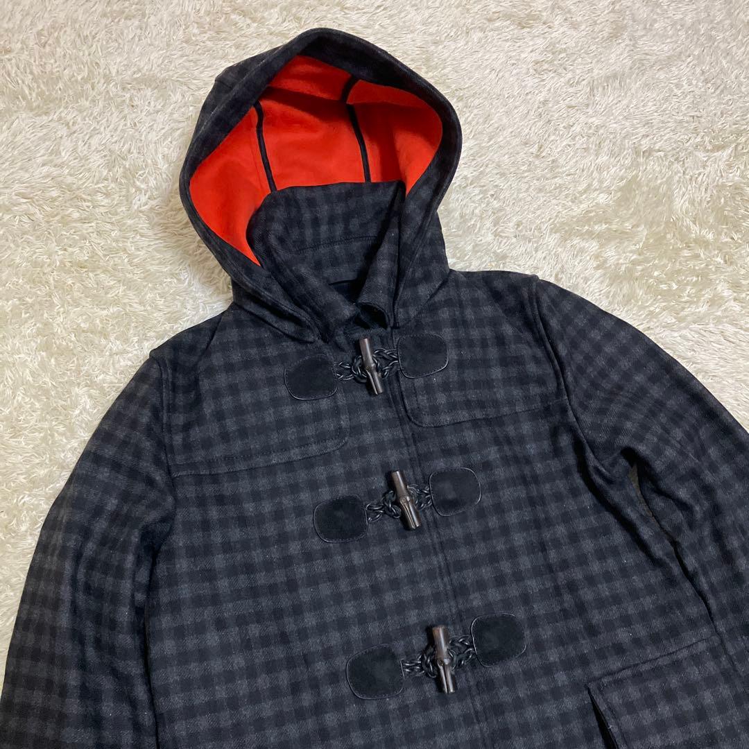 【お値引き中】GUCCI ダッフルコート ウール チェック柄 44