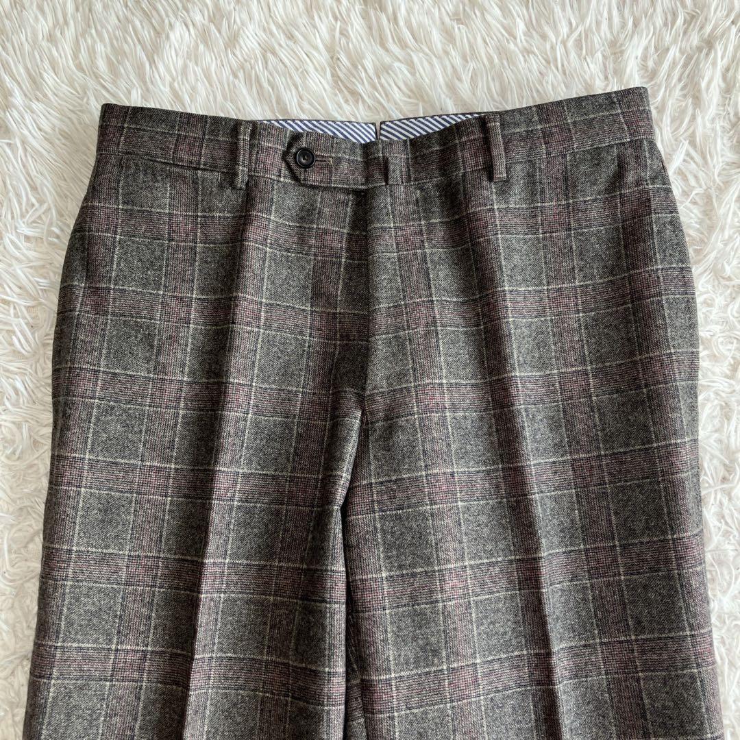 ◎極美品 トゥモローランド ピルグリム カルロバルベラ 48 チェック柄1