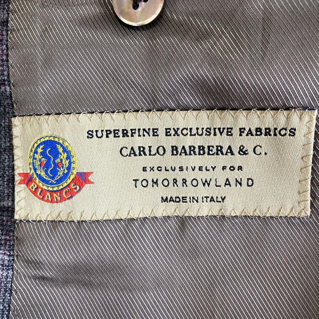 ◎極美品 トゥモローランド ピルグリム カルロバルベラ 48 チェック柄1