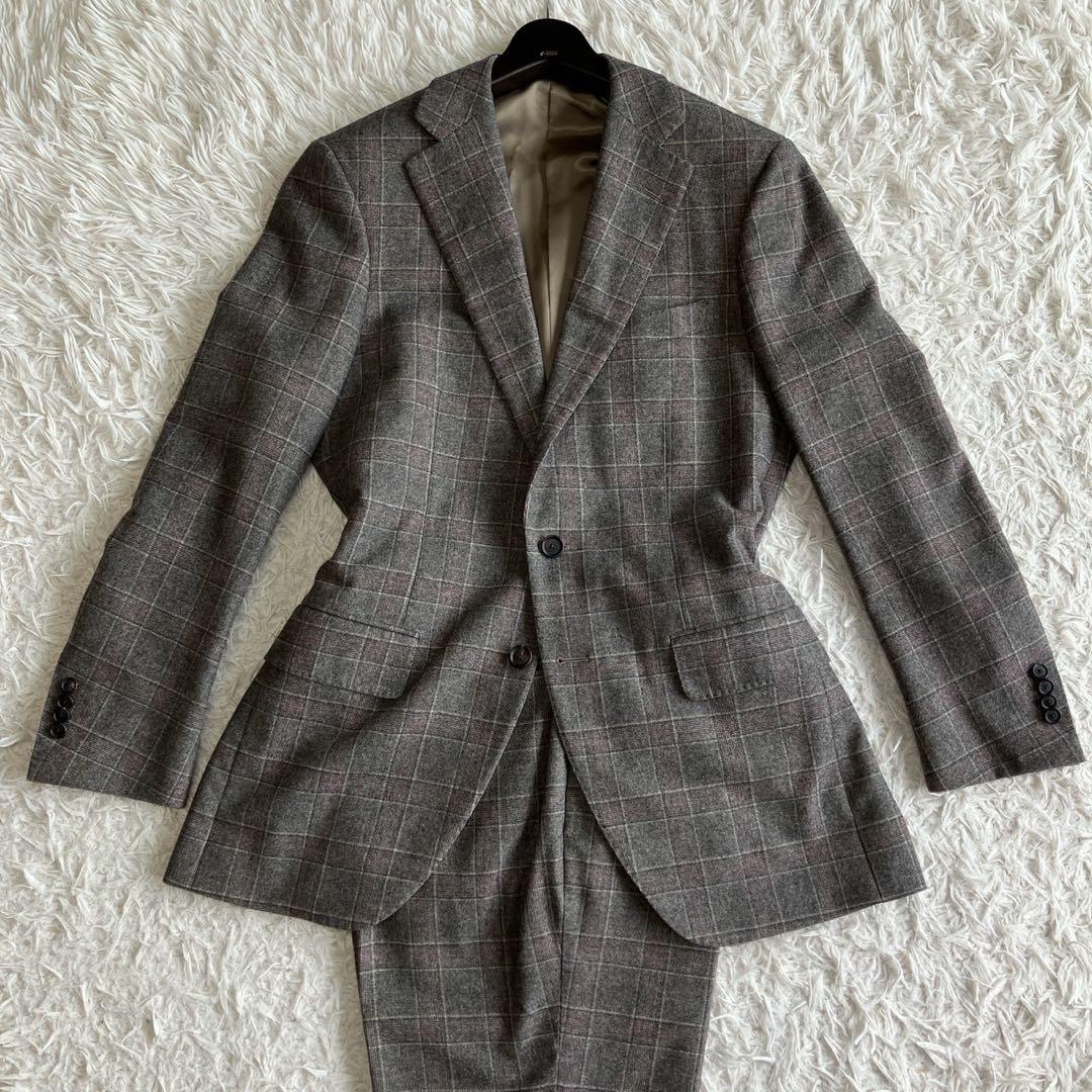 ◎極美品 トゥモローランド ピルグリム カルロバルベラ 48 チェック柄1