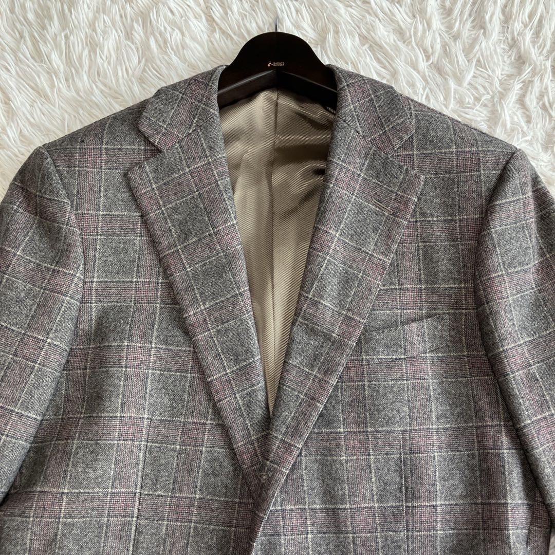 ◎極美品 トゥモローランド ピルグリム カルロバルベラ 48 チェック柄1