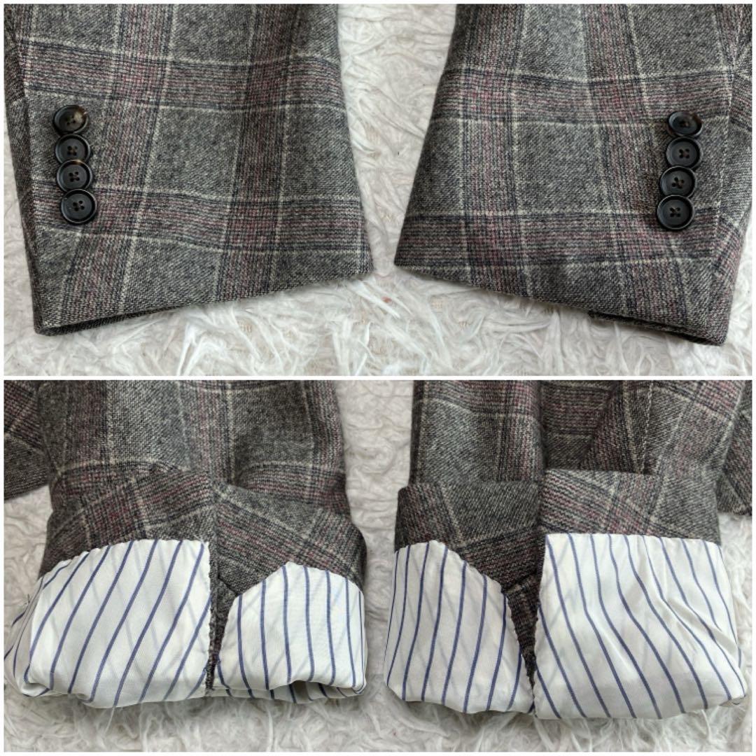 ◎極美品 トゥモローランド ピルグリム カルロバルベラ 48 チェック柄1