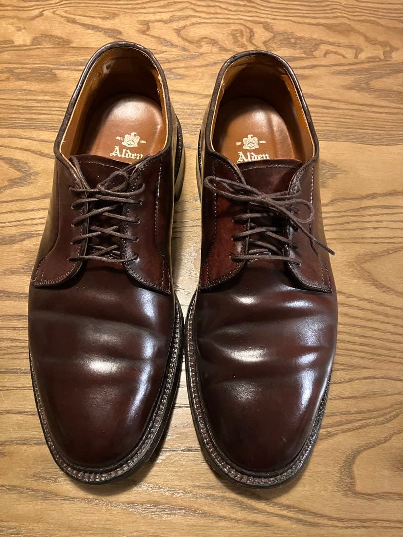 Alden コードバン #8 バーガンディ 990 8D