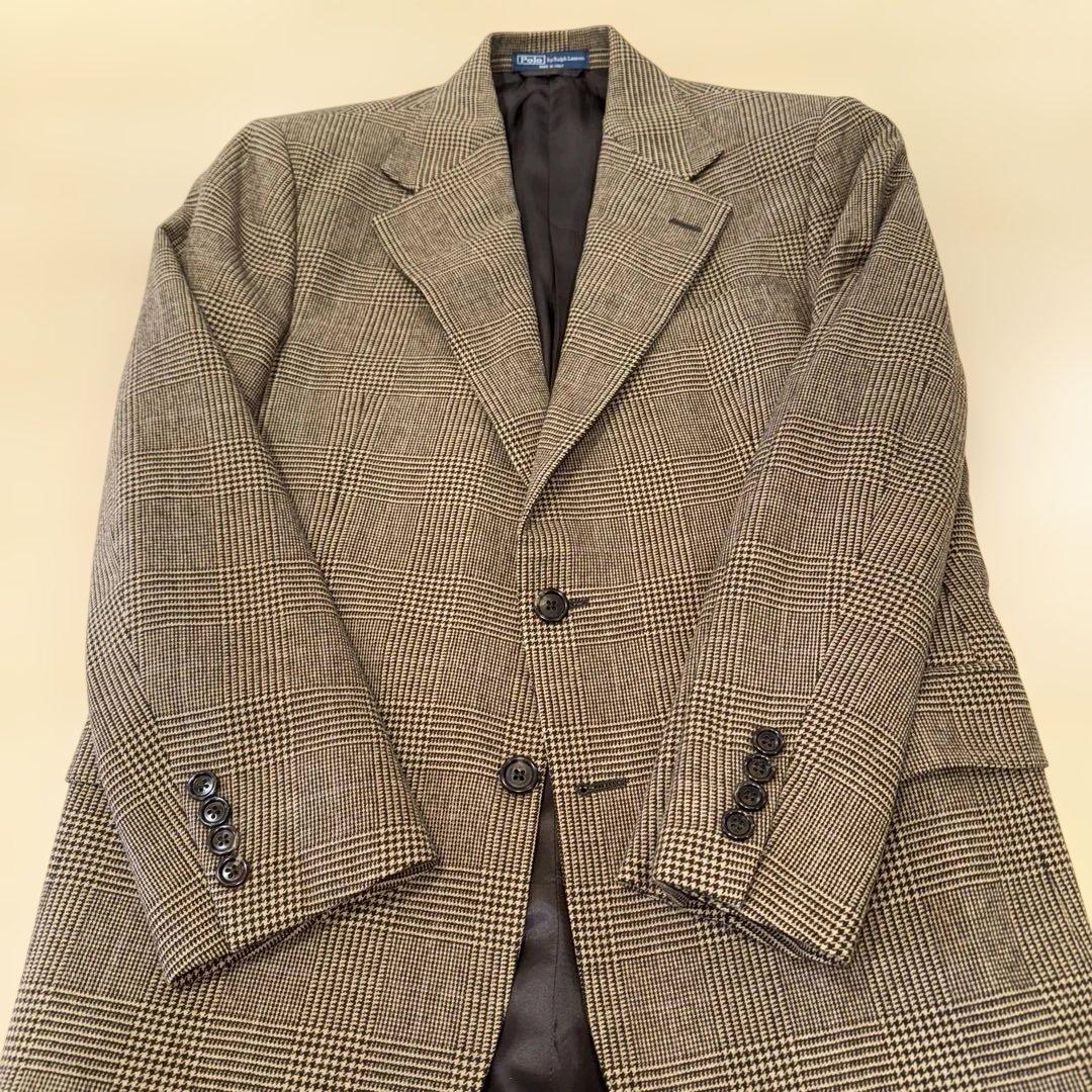 POLO RALPH LAURENラルフローレン◯茶系の冬用(生地厚め)スーツ