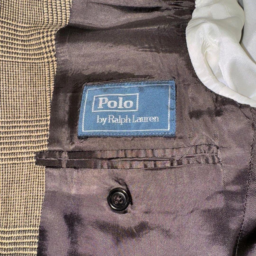 POLO RALPH LAURENラルフローレン◯茶系の冬用(生地厚め)スーツ