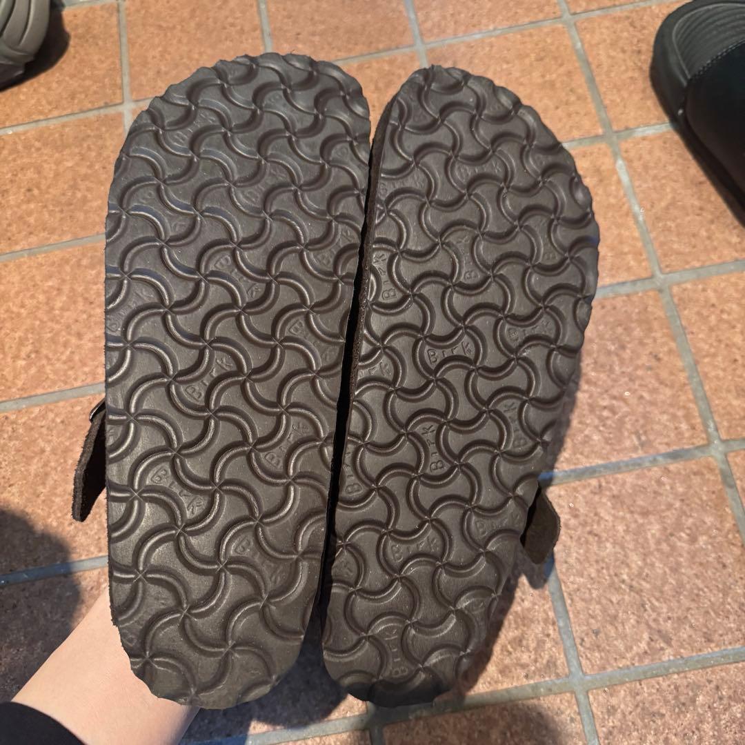 ビルケンシュトック ボストン スウェード モカ 40センチ