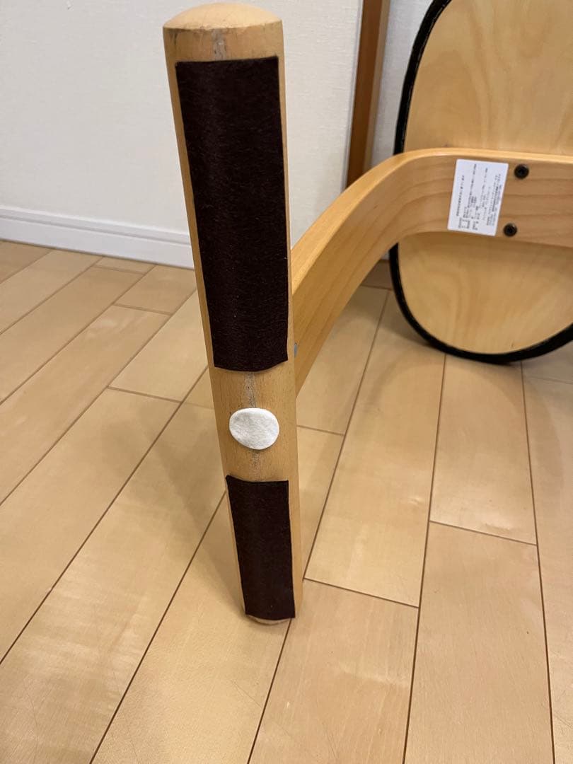 【カバー付き】Rybo リボ社 バランスイージー チェア 姿勢矯正椅子 ブラウン