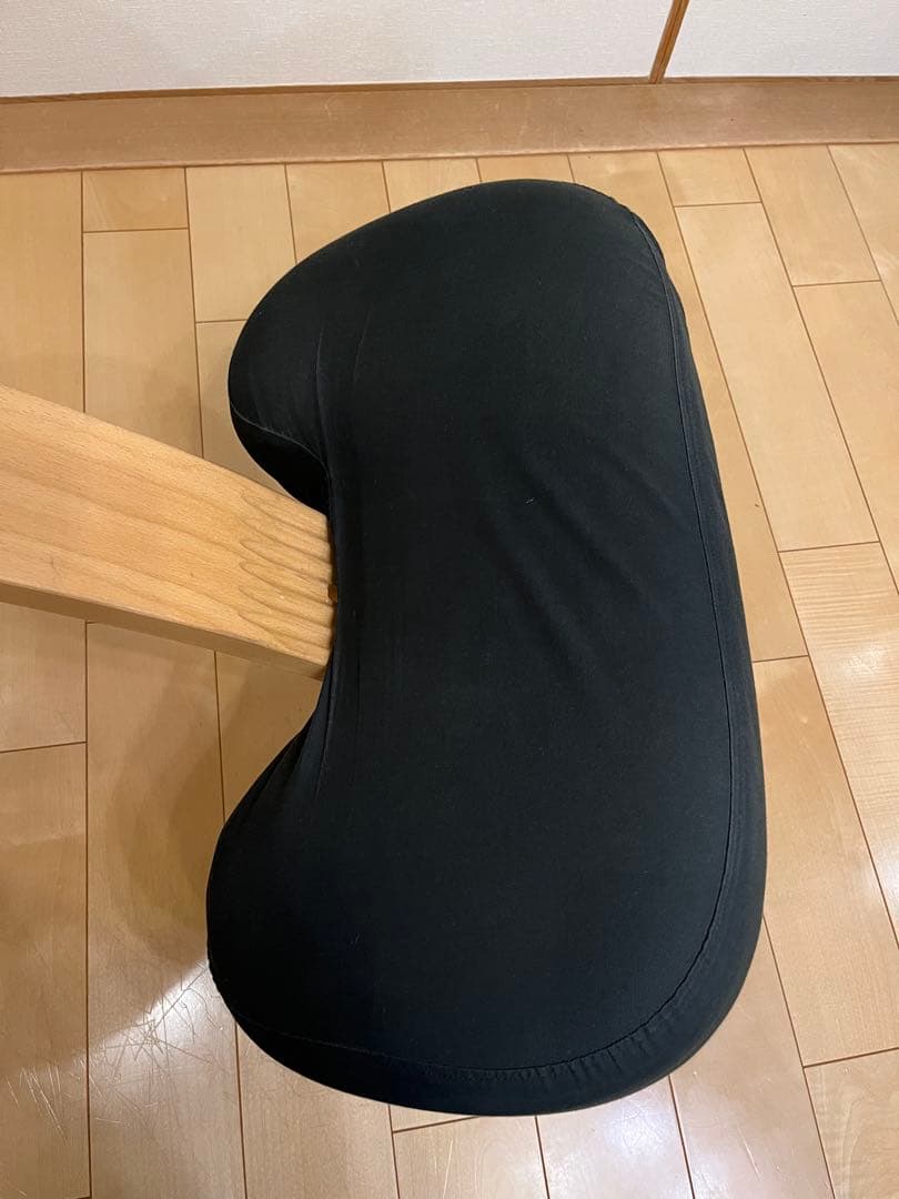 【カバー付き】Rybo リボ社 バランスイージー チェア 姿勢矯正椅子 ブラウン