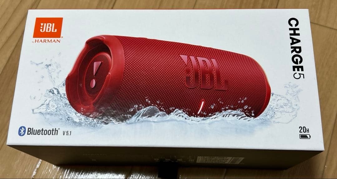 N313新品未開封品 ジェービーエル charge5 レッド red