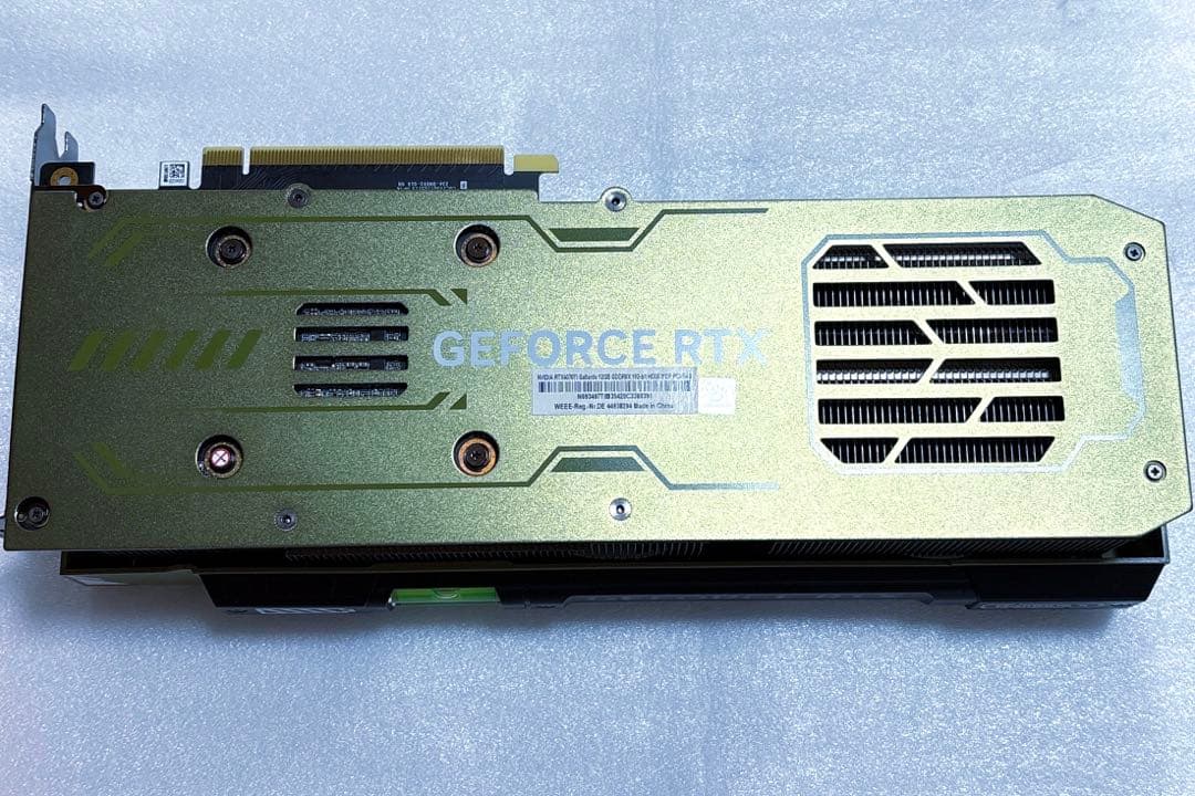 NVIDIA Geforce rtx4070 ti 12GB ジャンク品