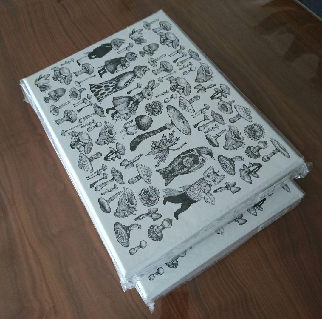 ヒグチユウコ ｘ ホルベイン おどうぐばこ A4 白 2個セット