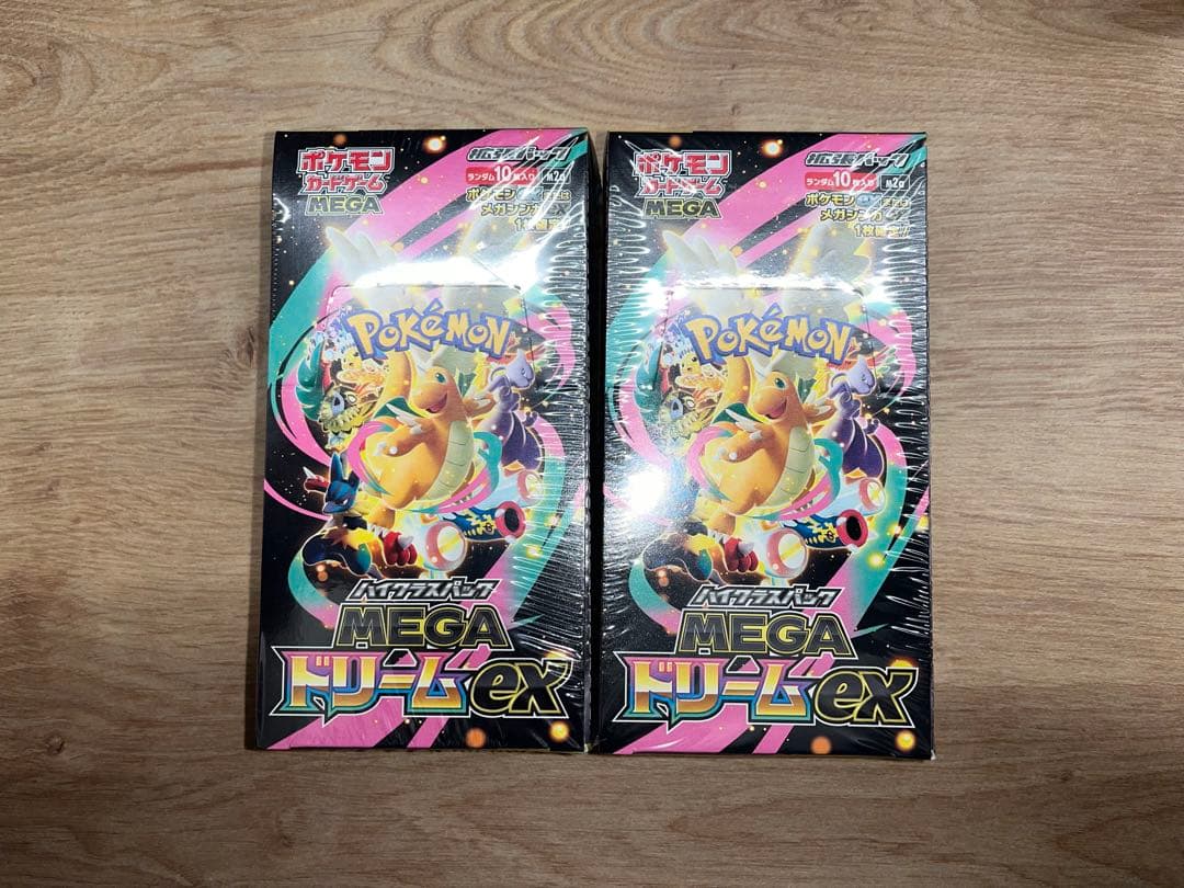 MEGAドリームex シュリンク付き2ボックス 新品 未開封