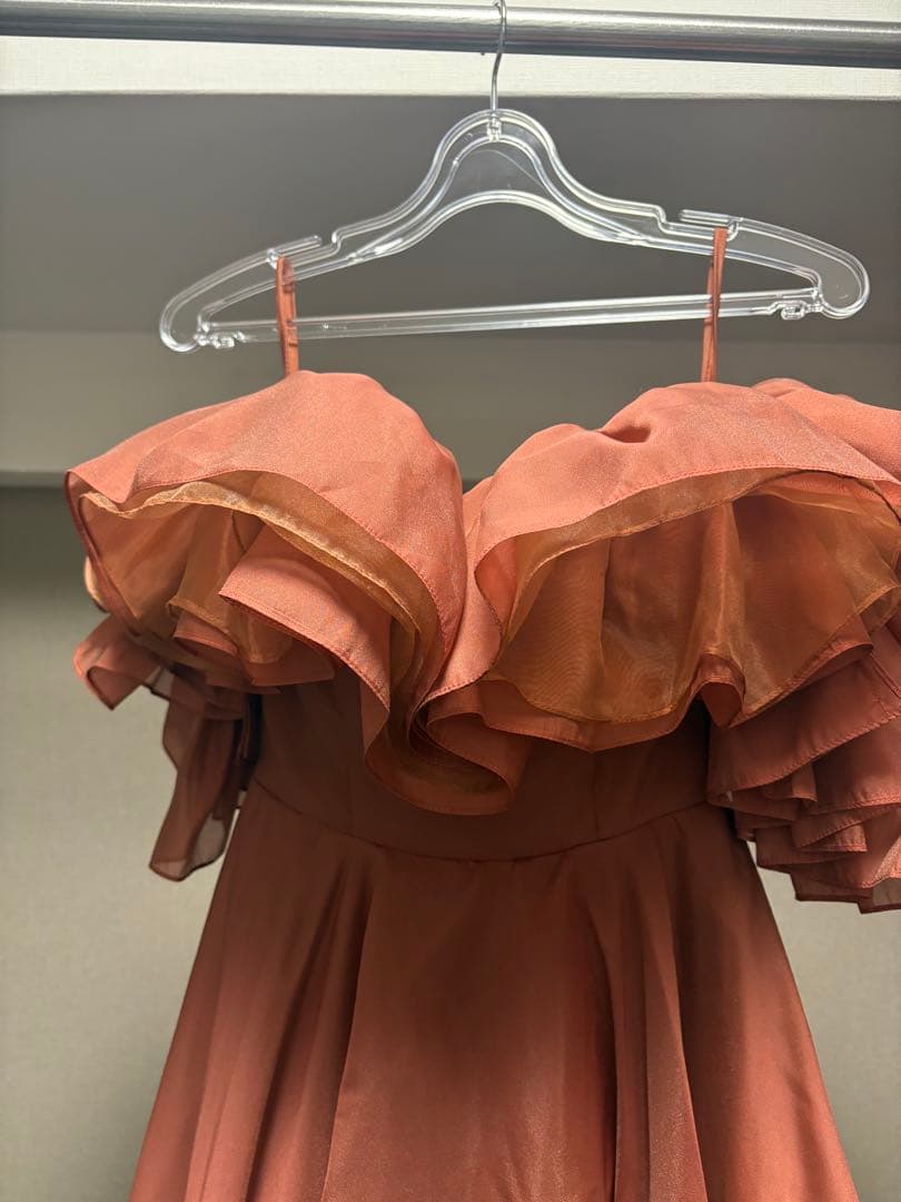 THE URBAN BLANCHE　2WAY フリル　カラードレス