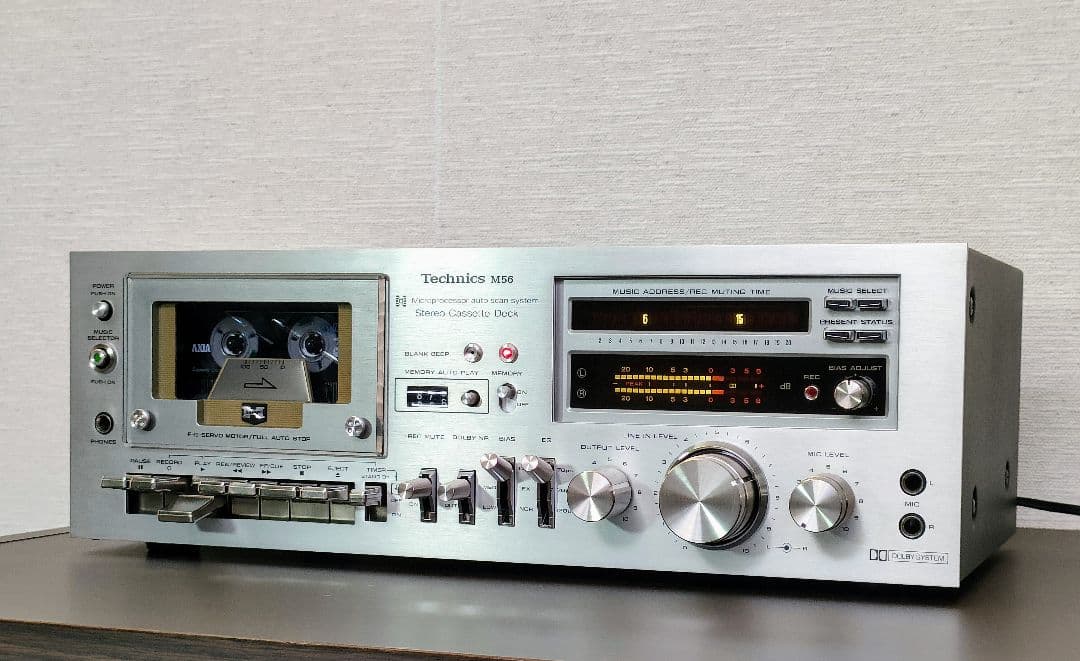 テクニクス Technics RS-M56 カセットデッキ（美品・音質良好）