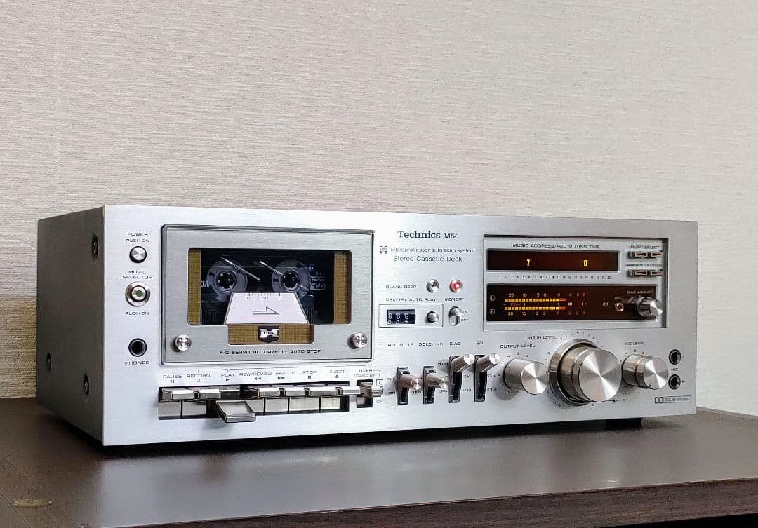 テクニクス Technics RS-M56 カセットデッキ（美品・音質良好）