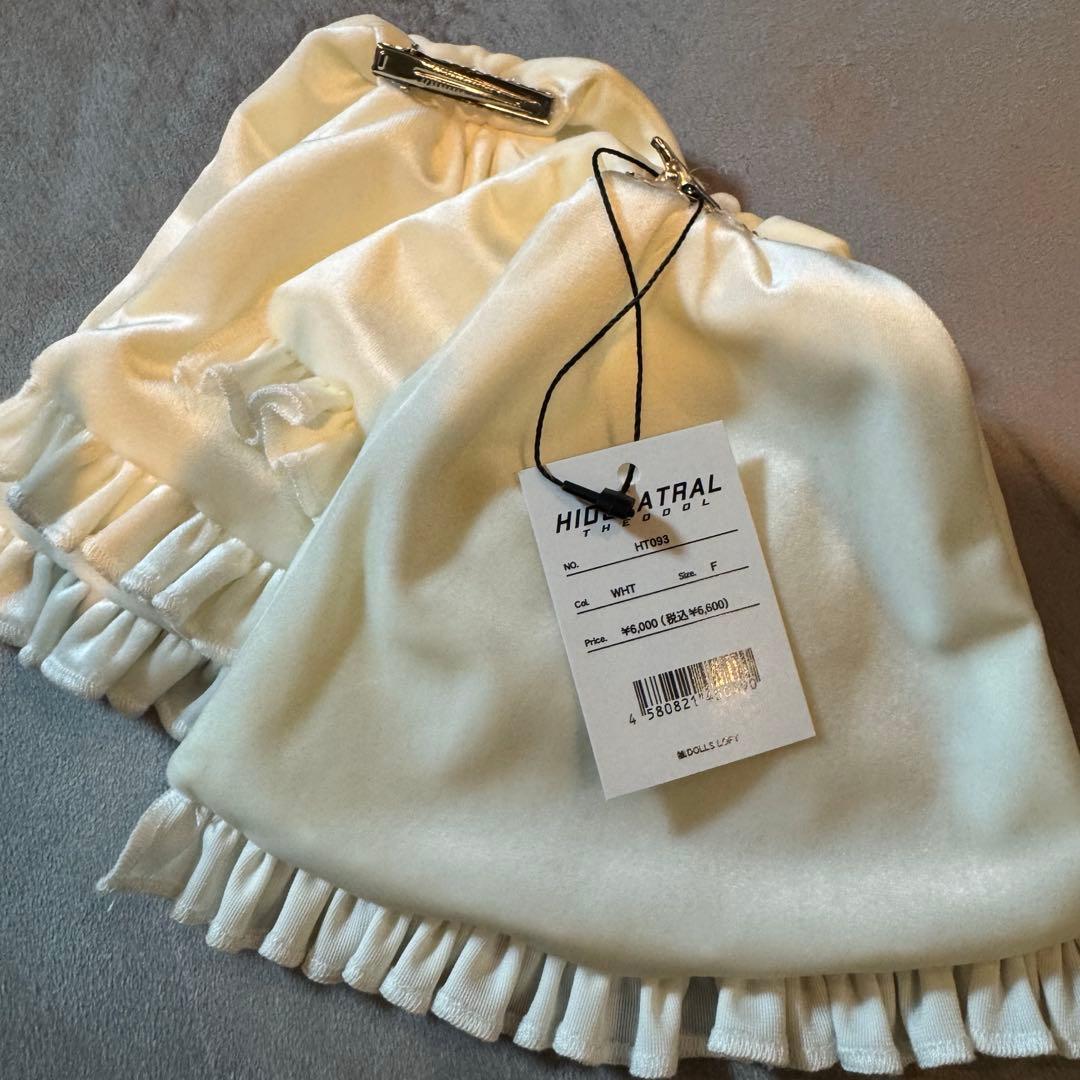 HIDOLATRAL THEODOL うさみみフリルリボン(WHITE)