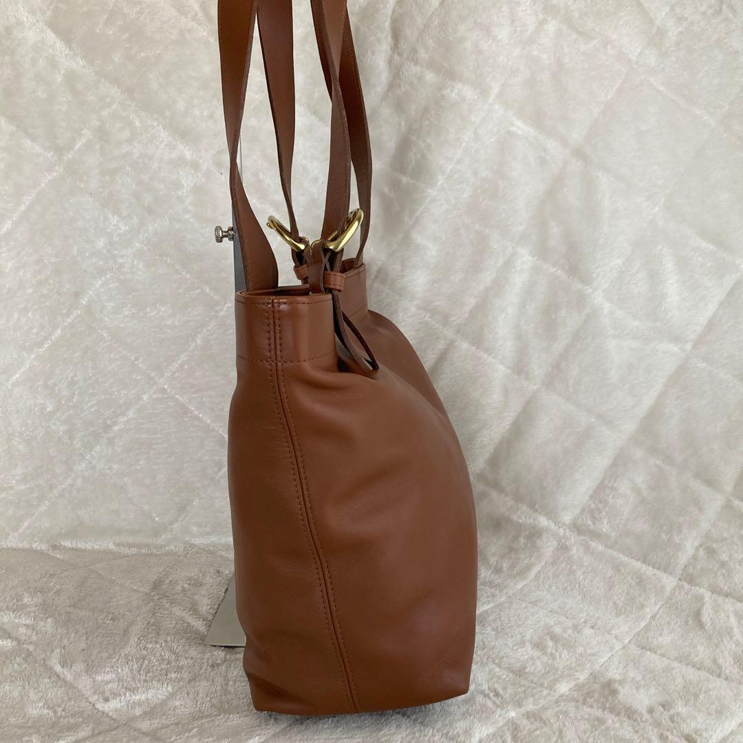 未使用に近い【COACH】オールドコーチ　ショルダーバッグ　レザー　4140