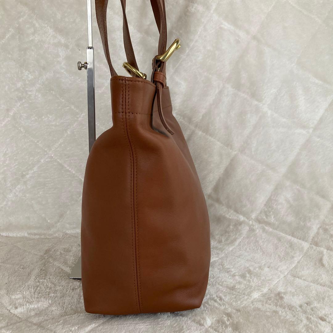 未使用に近い【COACH】オールドコーチ　ショルダーバッグ　レザー　4140