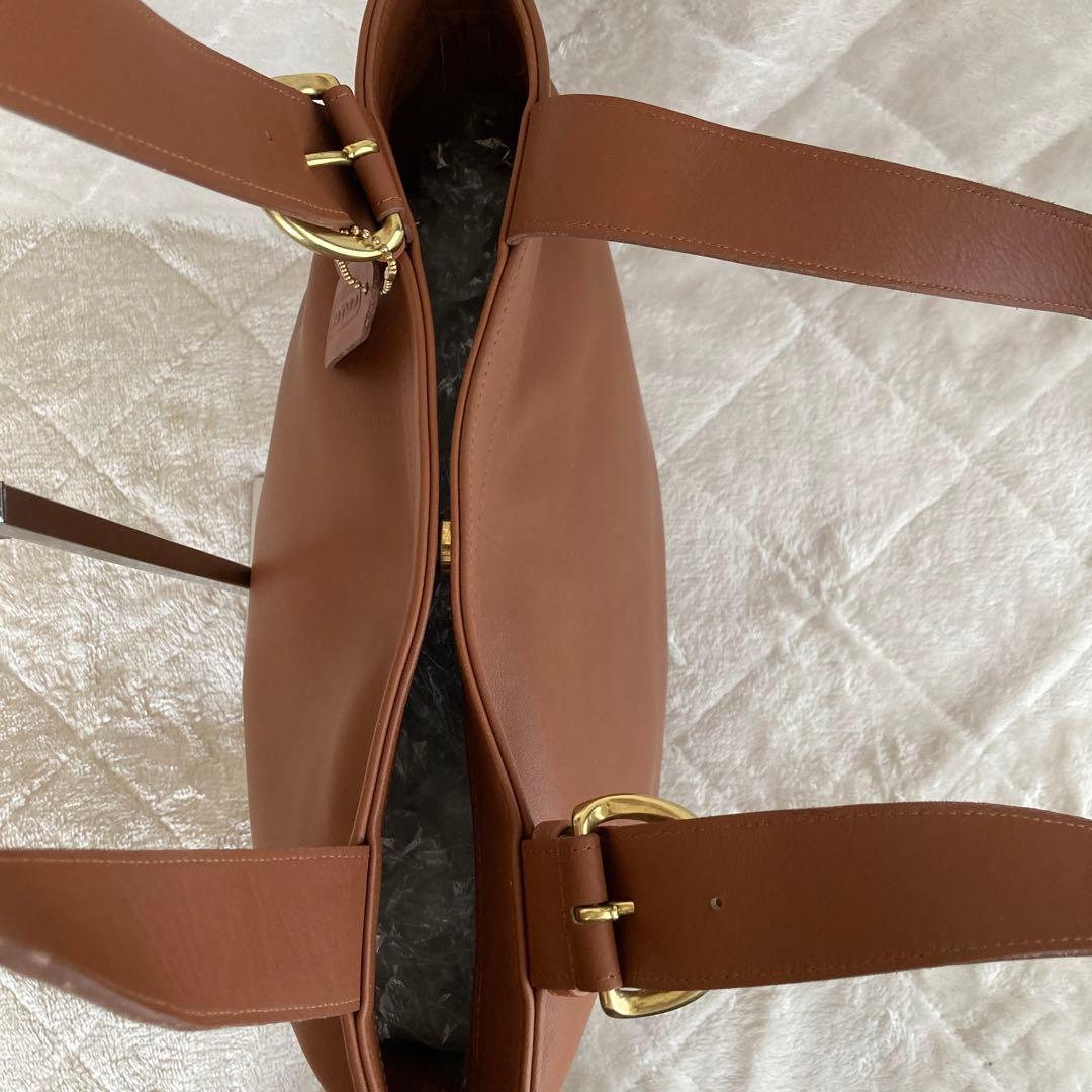 未使用に近い【COACH】オールドコーチ　ショルダーバッグ　レザー　4140