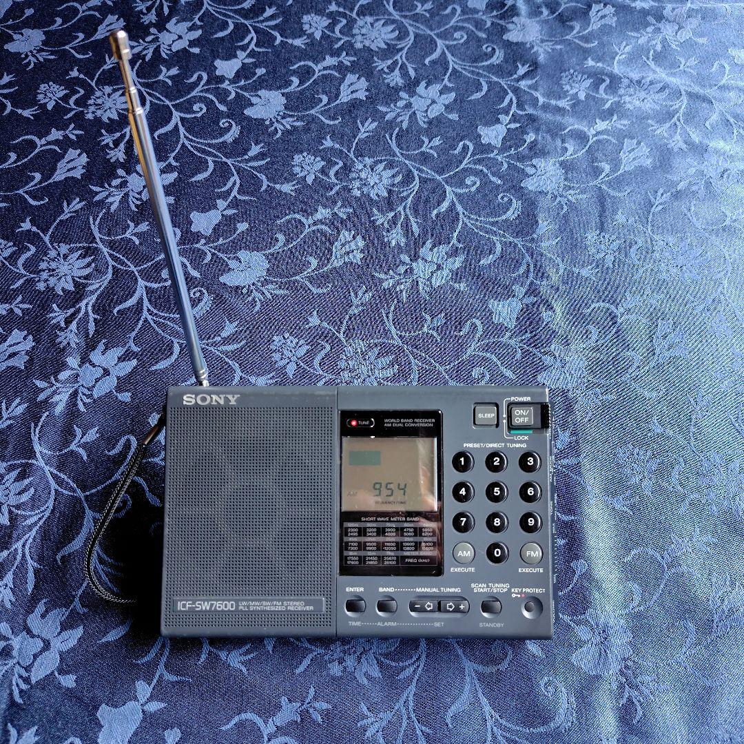 Sony BCL ラジオ ICF-SW7600 　ワールドバンドレシーバー