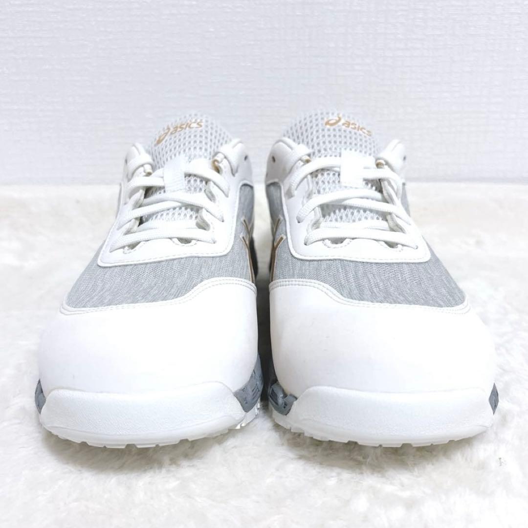 【美品】asics アシックス　安全靴　ウインジョブ　CP212 JSAA 25