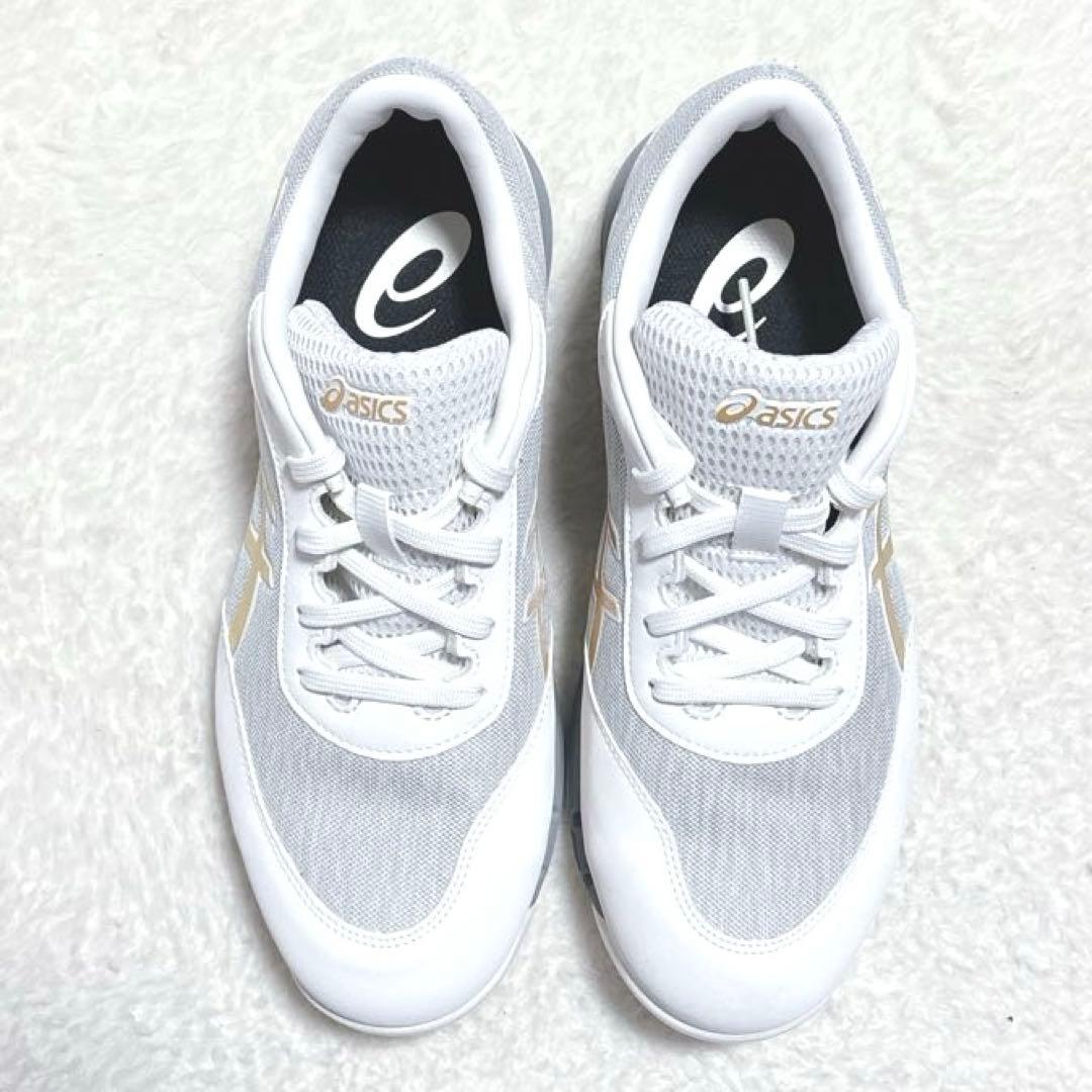【美品】asics アシックス　安全靴　ウインジョブ　CP212 JSAA 25
