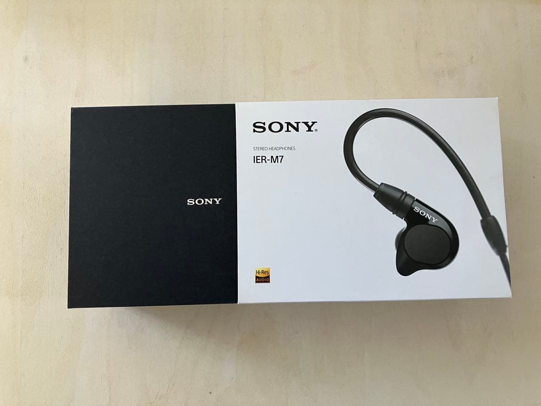SONY ソニー ステレオイヤホン モニター用 IER-M7