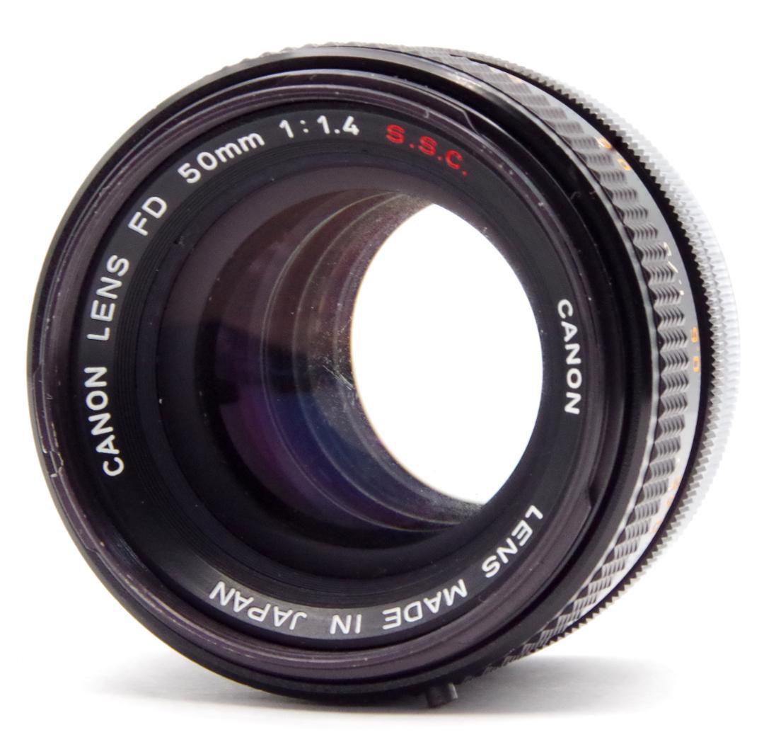 Canon AE-1 ブラック FDレンズ 50mm F1.4 一眼レフカメラ