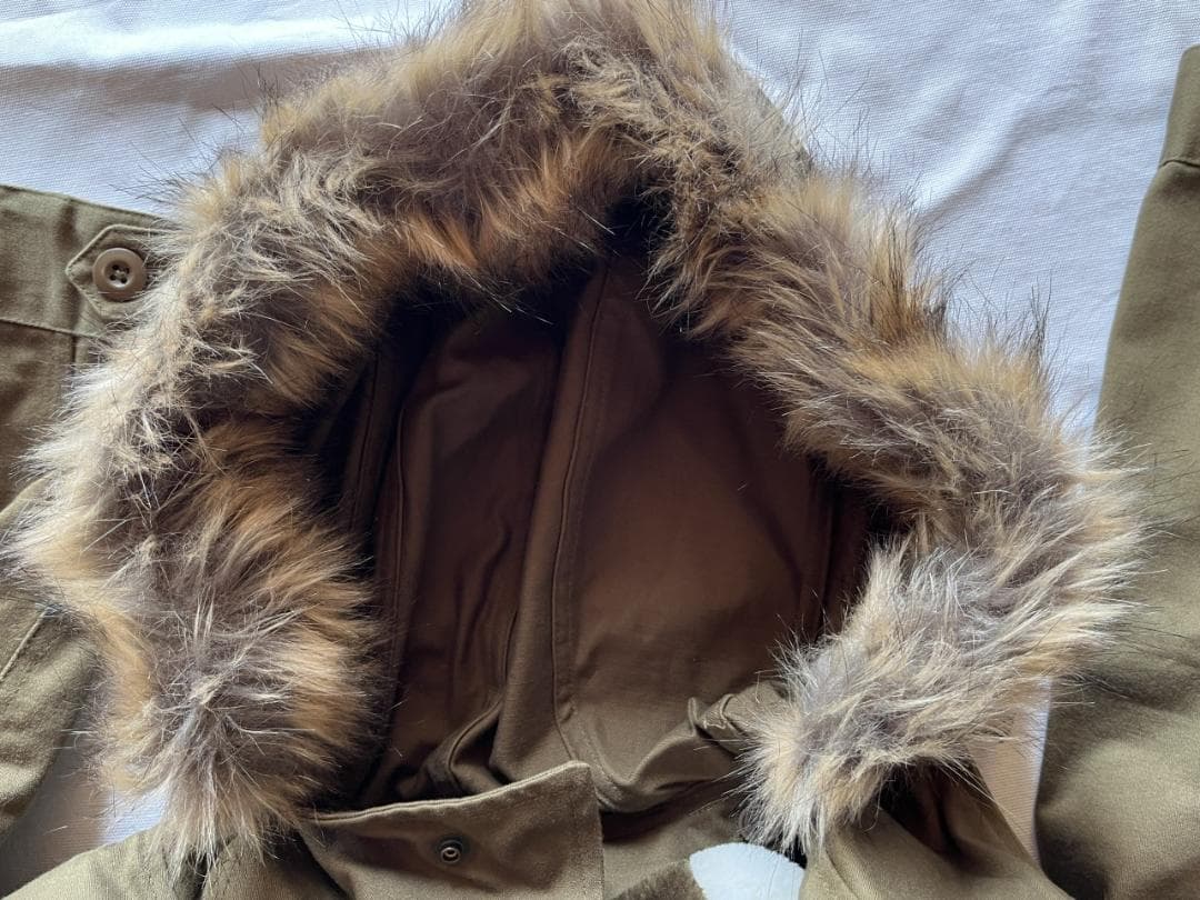 フレッドペリー フィッシュテールパーカー モッズコート オリーブ XS