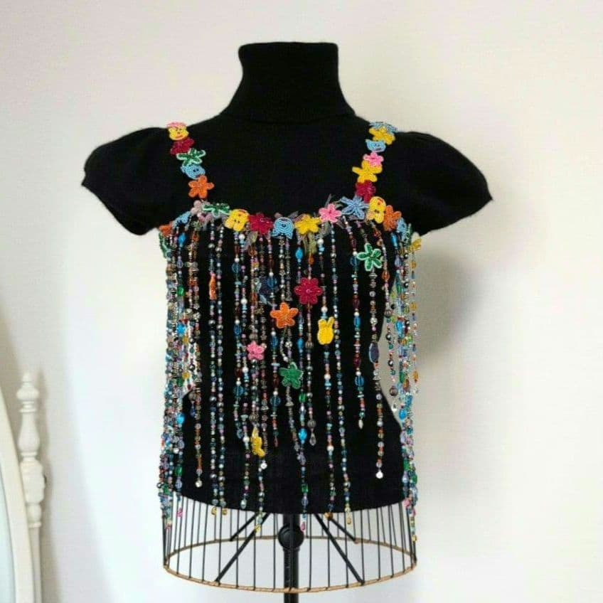 アルベロベロ ビーズキャミソール F