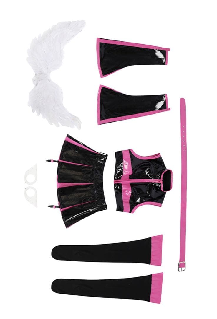 2.5次元の誘惑 ミリエラ コスプレ衣装（靴・ウィッグ・小物付き）